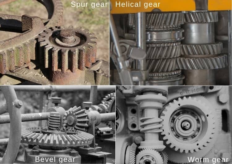 What is the difference helical bevel gear vs helical worm gear?